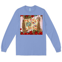 Colony Blue valentines day playing cards Long Sleeve Tee - AdoDesignShop
