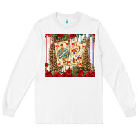 White valentines day playing cards Long Sleeve Tee - AdoDesignShop