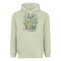 Matcha grow in grace Heavyweight Hoodie - MaliasSmallBusiness