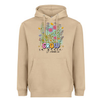 Mushroom grow in grace Heavyweight Hoodie - MaliasSmallBusiness