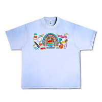 Grape Ice teacher life rainbow frosted Urban Heavy Tee - JahusDesignShop