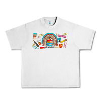 Lunar Rock teacher life rainbow frosted Urban Heavy Tee - JahusDesignShop