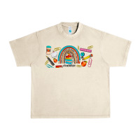 Sandshell teacher life rainbow frosted Urban Heavy Tee - JahusDesignShop