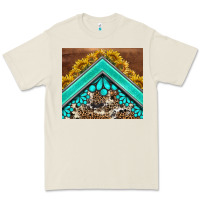 Bone western  sunflower turquise gemstone  tumbler Premium Tee - BarkalooDesign