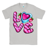 Moon Dust love with strawberry candy Classic Tee - AdoDesignShop