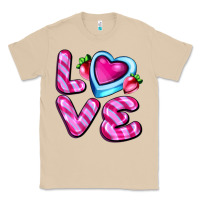Mushroom love with strawberry candy Classic Tee - AdoDesignShop