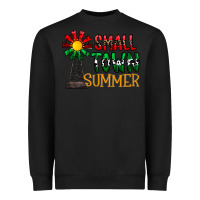 Black small town summer Heavyweight Sweatshirt - CowhideDigitalArt