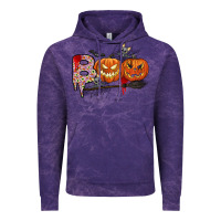 Cloud Purple boo Vintage Hoodie - CowhideDigitalArt
