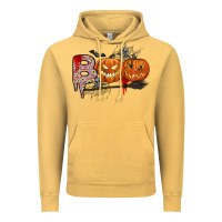 Vintage Mustard boo Vintage Hoodie - CowhideDigitalArt