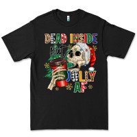 Black dead inside but jolly as fuck Premium Tee - MaliasSmallBusiness