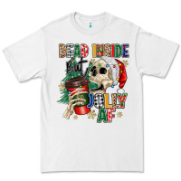 White dead inside but jolly as fuck Premium Tee - MaliasSmallBusiness