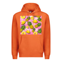Pink Pineapple Premium Hoodie | Teevron
