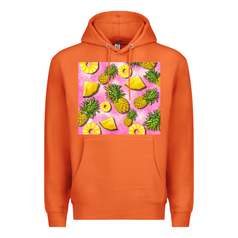 Pink Pineapple Premium Hoodie by BarkalooDesign | Teevron
