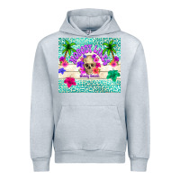 Heather Grey nobody likes shady beach Urban Hoodie - TumblerDesignByShophia