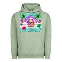 Pigment Oil Green nobody likes shady beach Urban Hoodie - TumblerDesignByShophia