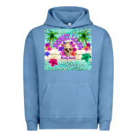 Pigment Pebble Blue nobody likes shady beach Urban Hoodie - TumblerDesignByShophia