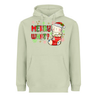 Matcha merry what christmas cat Heavyweight Hoodie - MaliasSmallBusiness