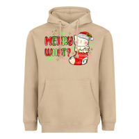 Mushroom merry what christmas cat Heavyweight Hoodie - MaliasSmallBusiness