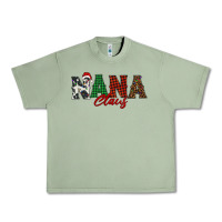 Oil Green nana claus Urban Heavy Tee - BarkalooDesign