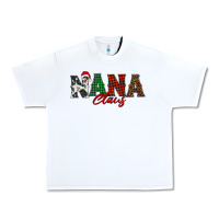 White nana claus Urban Heavy Tee - BarkalooDesign