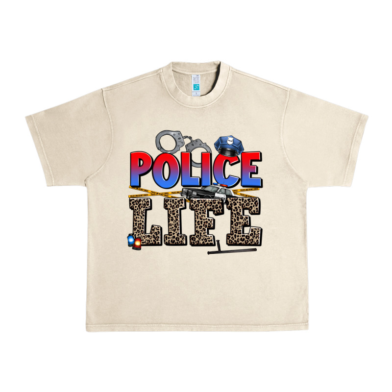 Police Life Urban Heavy Tee by AdoDesignShop | Teevron