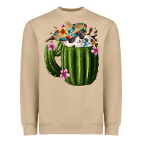 Mushroom day of the dead mexican cactus Heavyweight Sweatshirt - FaDigitalArtStudio
