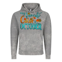 Cloud Rock my favorite color is october Vintage Hoodie - HRA Design Shop