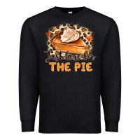 Black Just Here For The Pie Premium Sweatshirt - MaliasSmallBusiness
