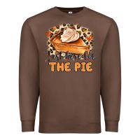 Chestnut Just Here For The Pie Premium Sweatshirt - MaliasSmallBusiness