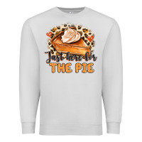 Dove Grey Just Here For The Pie Premium Sweatshirt - MaliasSmallBusiness