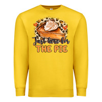 Lemon Just Here For The Pie Premium Sweatshirt - MaliasSmallBusiness