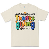 Bone enter his gates with thanksgiving psalm 100 4 Premium Tee - MaliasSmallBusiness