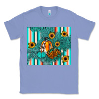 Colony Blue pumpkin Classic Tee - JahusDesignShop