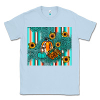 Dusty Blue pumpkin Classic Tee - JahusDesignShop