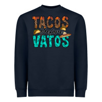 Navy tacos before vatos Heavyweight Sweatshirt - RacoonDesign