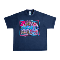 Navy me sarcastic nah Urban Heavy Tee - AdoDesignShop