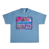 Pebble Blue me sarcastic nah Urban Heavy Tee - AdoDesignShop