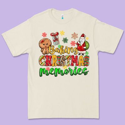 Premium Tee baking christmas memories