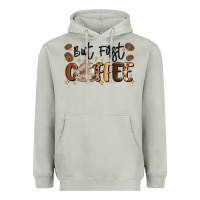 Moon Dust but first coffee Heavyweight Hoodie - MaliasSmallBusiness