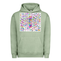 Pigment Oil Green mother Urban Hoodie - TumblerDesignByShophia