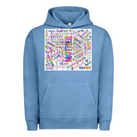 Pigment Pebble Blue mother Urban Hoodie - TumblerDesignByShophia