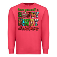 Cardinal Have yourself a rowdy howdy Christmas Premium Sweatshirt - NancyCooperArtShop