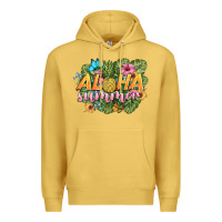 Antique Gold aloha summer Premium Hoodie - BarkalooDesign