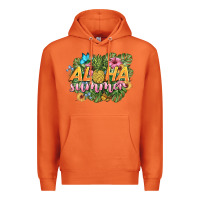 Carrot aloha summer Premium Hoodie - BarkalooDesign