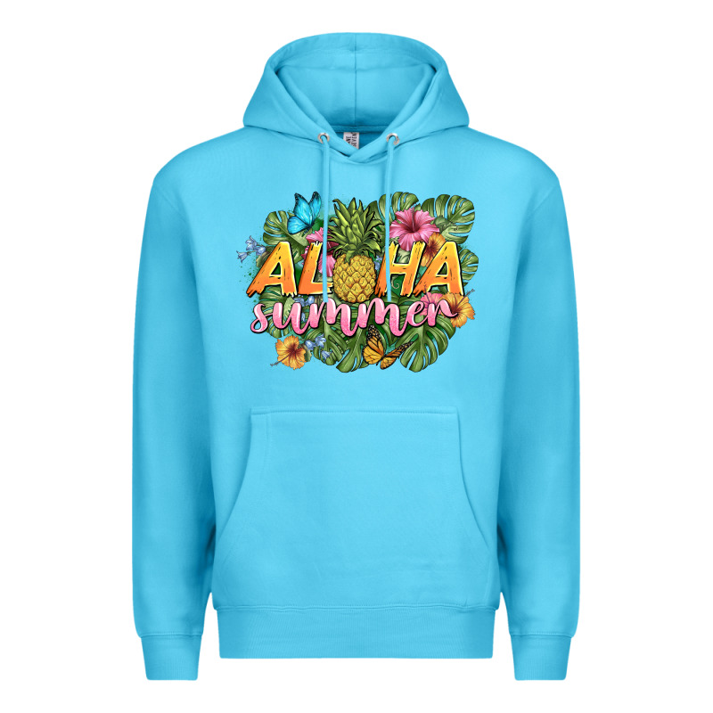Aloha Summer Premium Hoodie by BarkalooDesign | Teevron