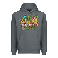 Rock aloha summer Premium Hoodie - BarkalooDesign