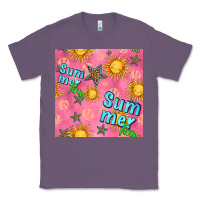 Lavender summer time of the sun seamless pattern Classic Tee - BundleAndBundleShop