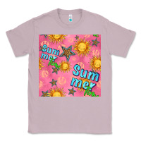 Lilac summer time of the sun seamless pattern Classic Tee - BundleAndBundleShop