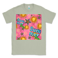 Matcha summer time of the sun seamless pattern Classic Tee - BundleAndBundleShop