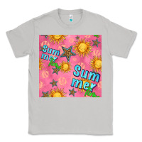 Moon Dust summer time of the sun seamless pattern Classic Tee - BundleAndBundleShop
